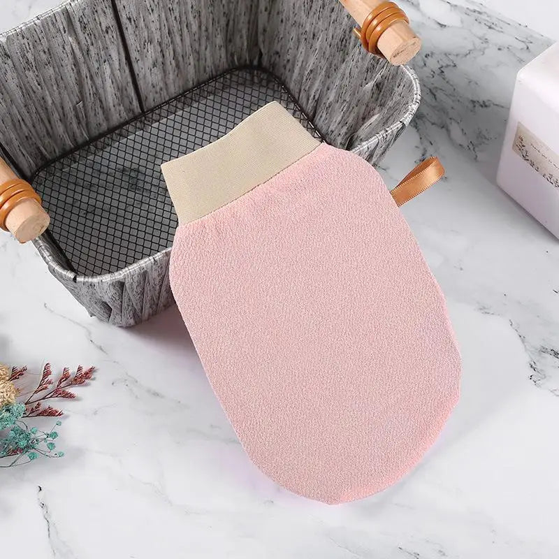 Exfoliating Bath Gloves | Microfiber Scrub Gloves 4-Pack
