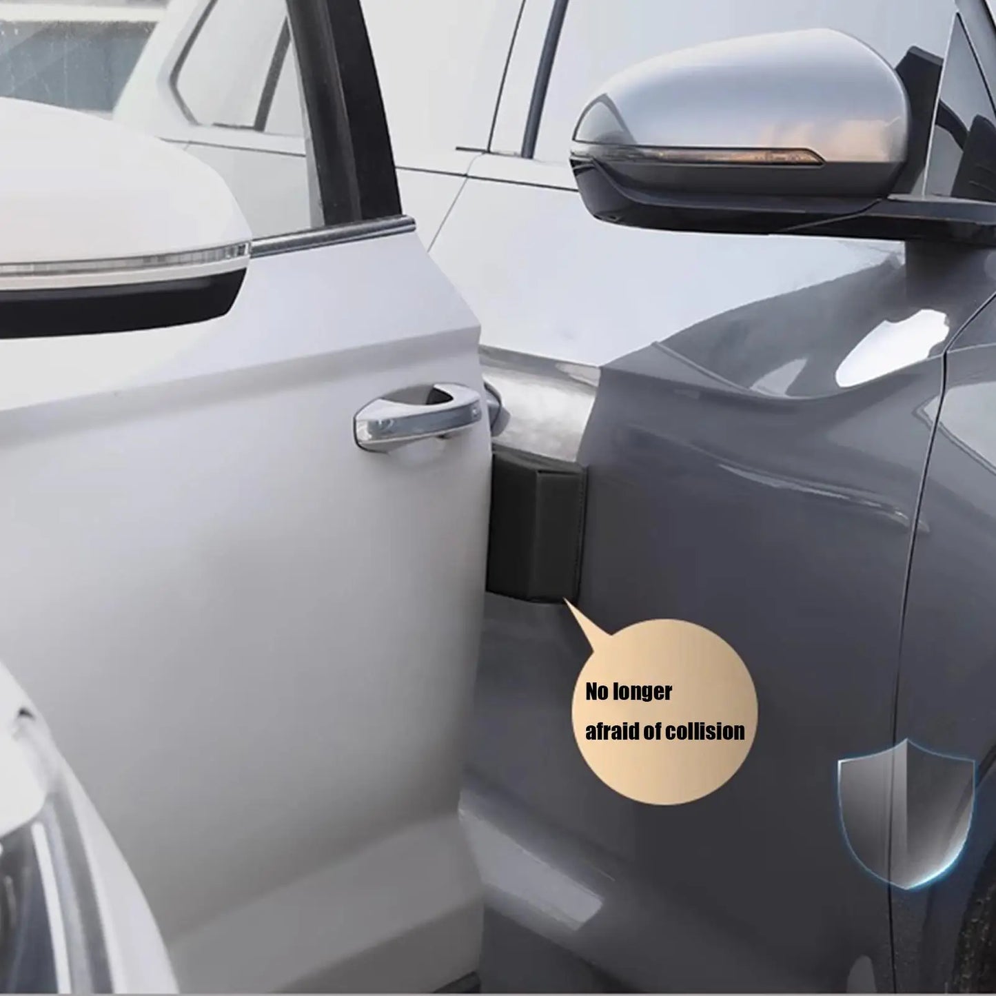 Magnetic Folding Car Door Edge Guard – Anti-Scratch Protector