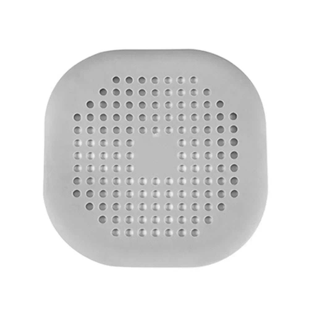 Shower Drain Plug Hair Catcher Stopper Kitchen Sink Strainer Sewer Silicone Bathroom Floor Bathtub Water Filter Home Accessories Peaceful Pleasures Health and Wellness Gray