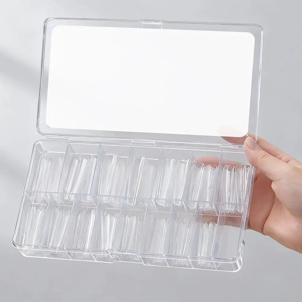 240Pcs Sandwich Dual Nail Forms For Extension Reusable Coffin Almond Nail Mold Quickly Extend Manicure Tools Top Peaceful Pleasures Health and Wellness