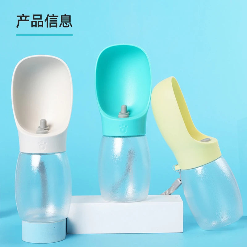 300ML Dog Water Bottle Portable Pet Water Dispenser For Small Big Dogs Cat Walking Outdoor Travel Leakproof Drinking Bowl Feeder Peaceful Pleasures Health and Wellness