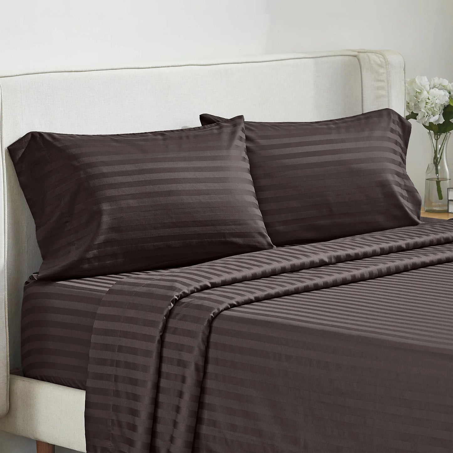 Battilo 4-Piece Luxury Bed Sheets Set | Twin Full Queen King