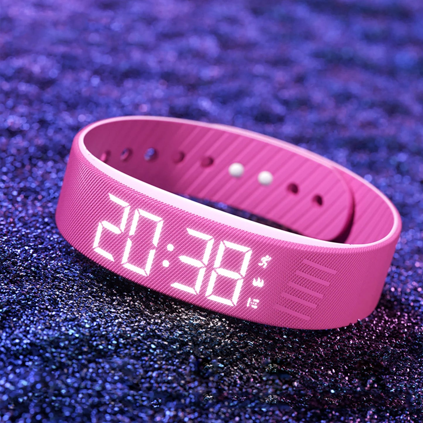 VODOOL Silent Vibration Alarm Wristband | Pedometer, Waterproof