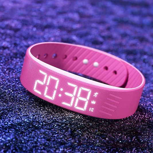 VODOOL Silent Vibration Alarm Wristband | Pedometer, Waterproof Vibration Alarm Wristband Peaceful Pleasures Health and Wellness