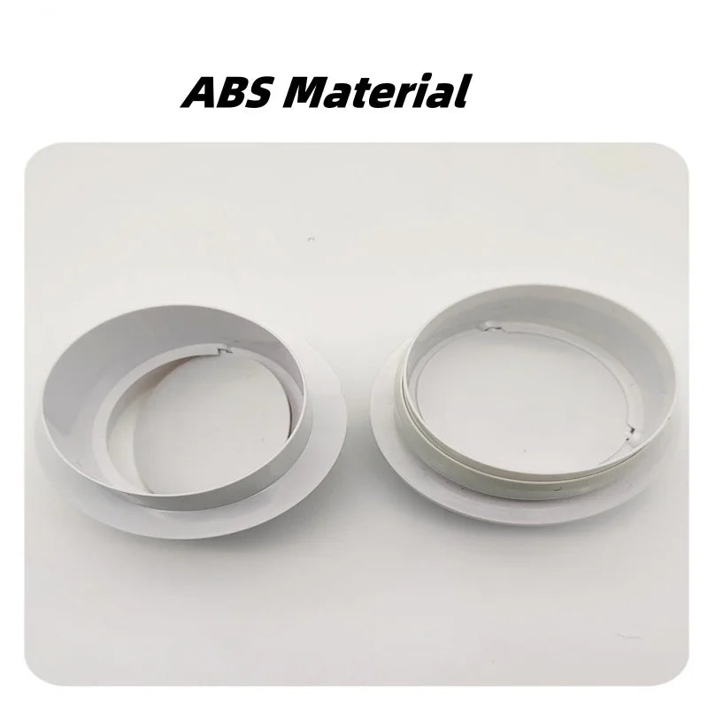 Round Pipe Check Valve – Air Duct Draft Blocker for Exhaust Fans