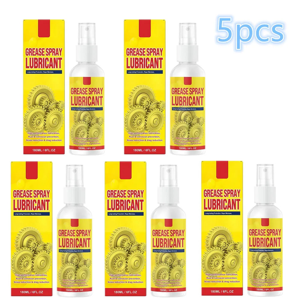 180ml Lubricant Spray – Rust Remover & Metal Protector