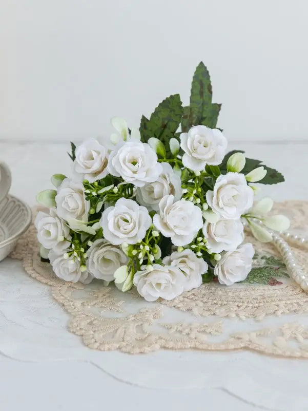 Artificial Silk Rose Bouquet – Wedding, Home & Garden Decor