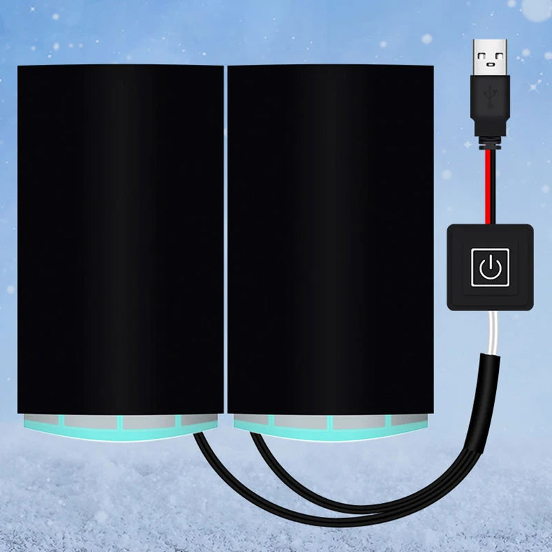USB Heated Motorcycle Grips – Adjustable Winter Handlebar Warmth