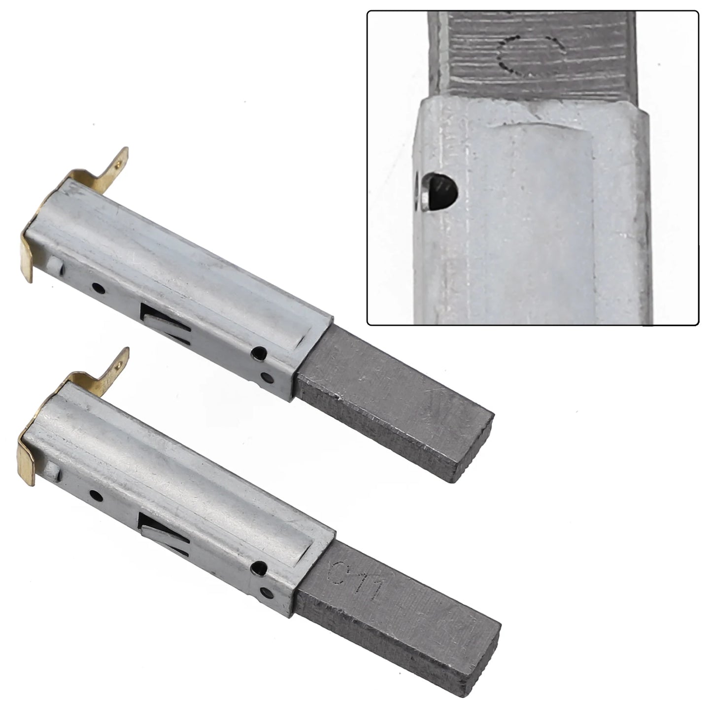 Vacuum Cleaner Motor Carbon Brush 30 60 70 80 Industrial Cleaners