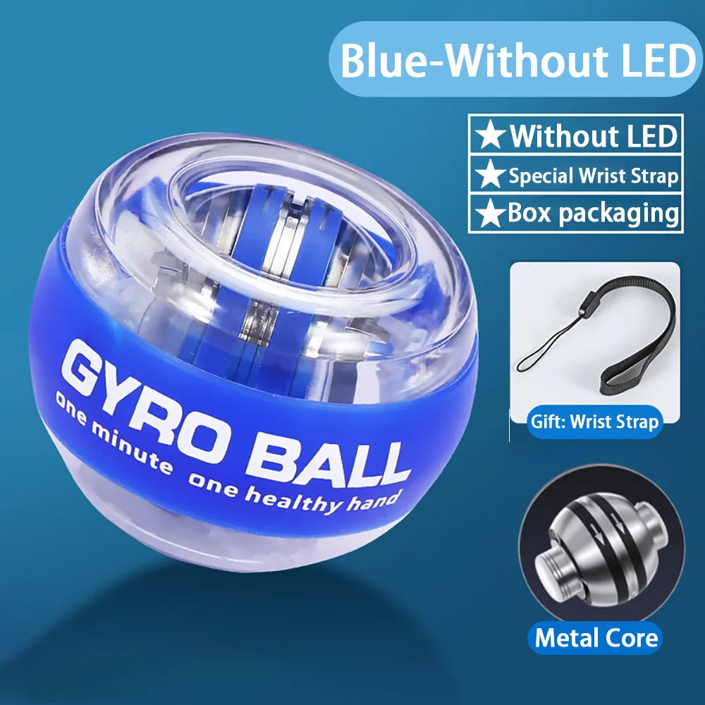 LED Autostart Gyroscopic Wrist Ball – Arm & Grip Trainer