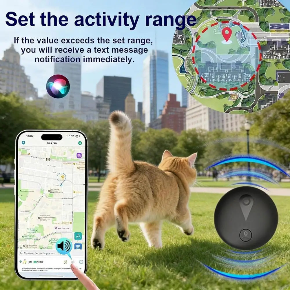 Pet GPS Tracker & Reflective Collar – Real-Time Anti-Lost