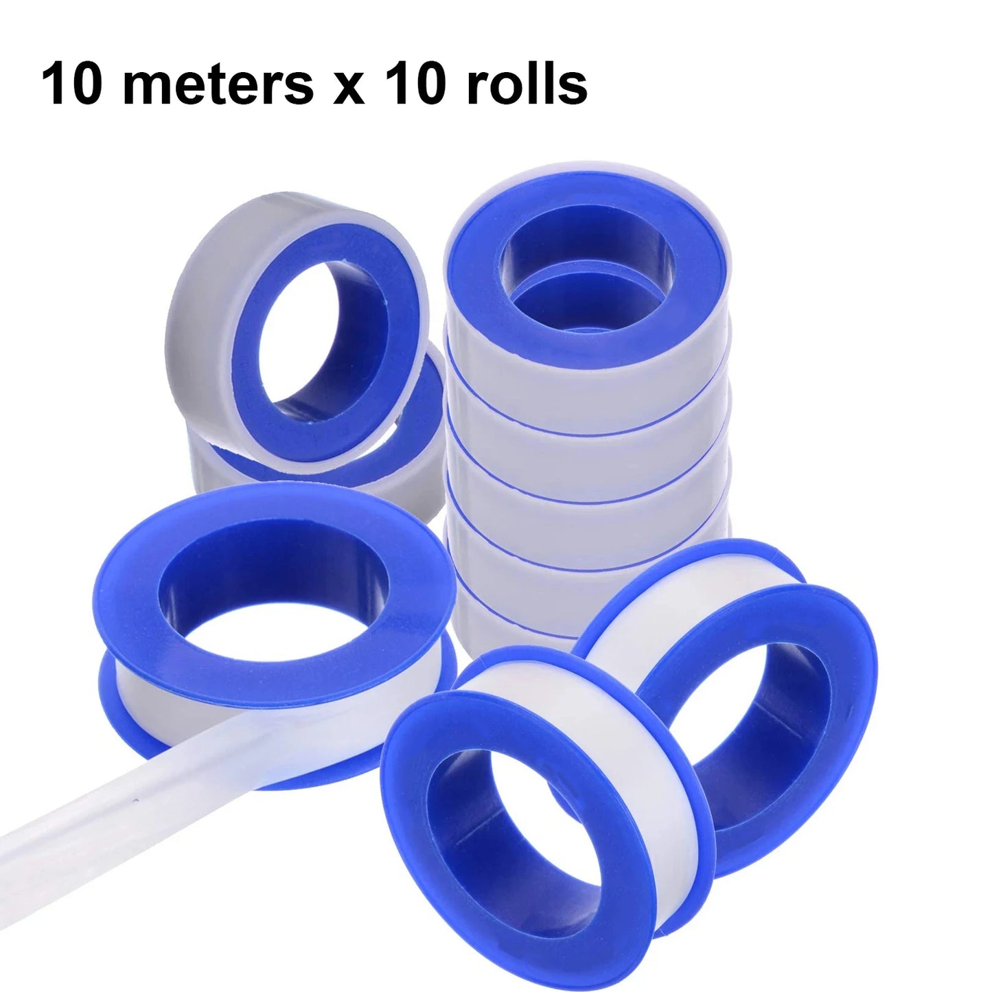 PTFE Thread Seal Tape 5/10/30 Rolls – Plumbing Pipe Tape