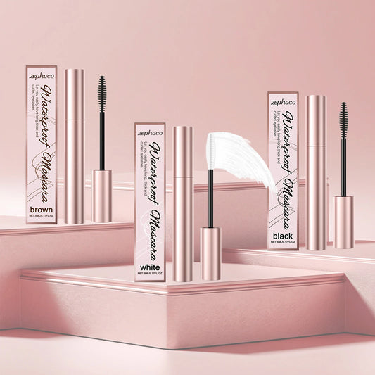 Zephoco Curling Mascara – Waterproof, Lengthening & Volumizing Curling Mascara Peaceful Pleasures Health and Wellness