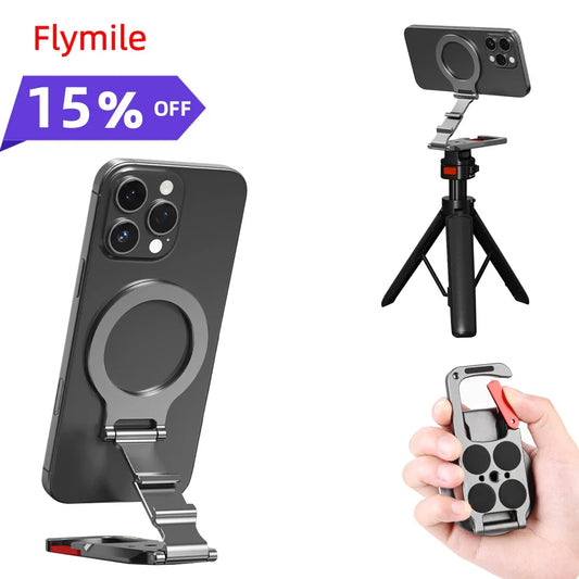 Flymile Magnetic Carabiner Phone Mount | MagSafe iPhone 17–14 Magnetic Phone Mount Oasis Select
