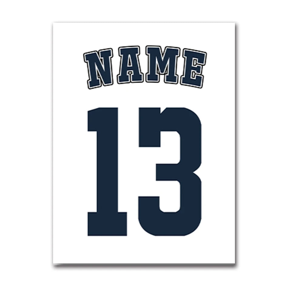 Personalized Basketball Canvas Wall Art | Boys Room Decor