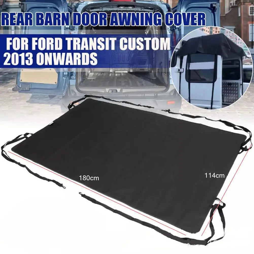 600D Waterproof RV Rear Barn Door Awning Cover – Van & Camper