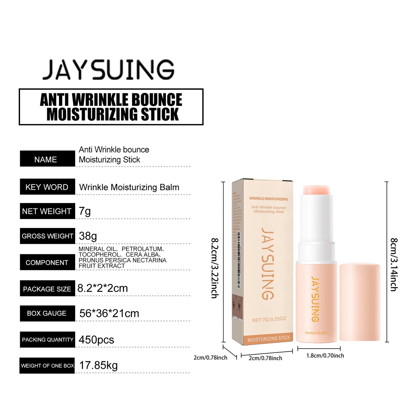 Jaysuing Collagen Firming Bar – Brightening Moisturizing Cream