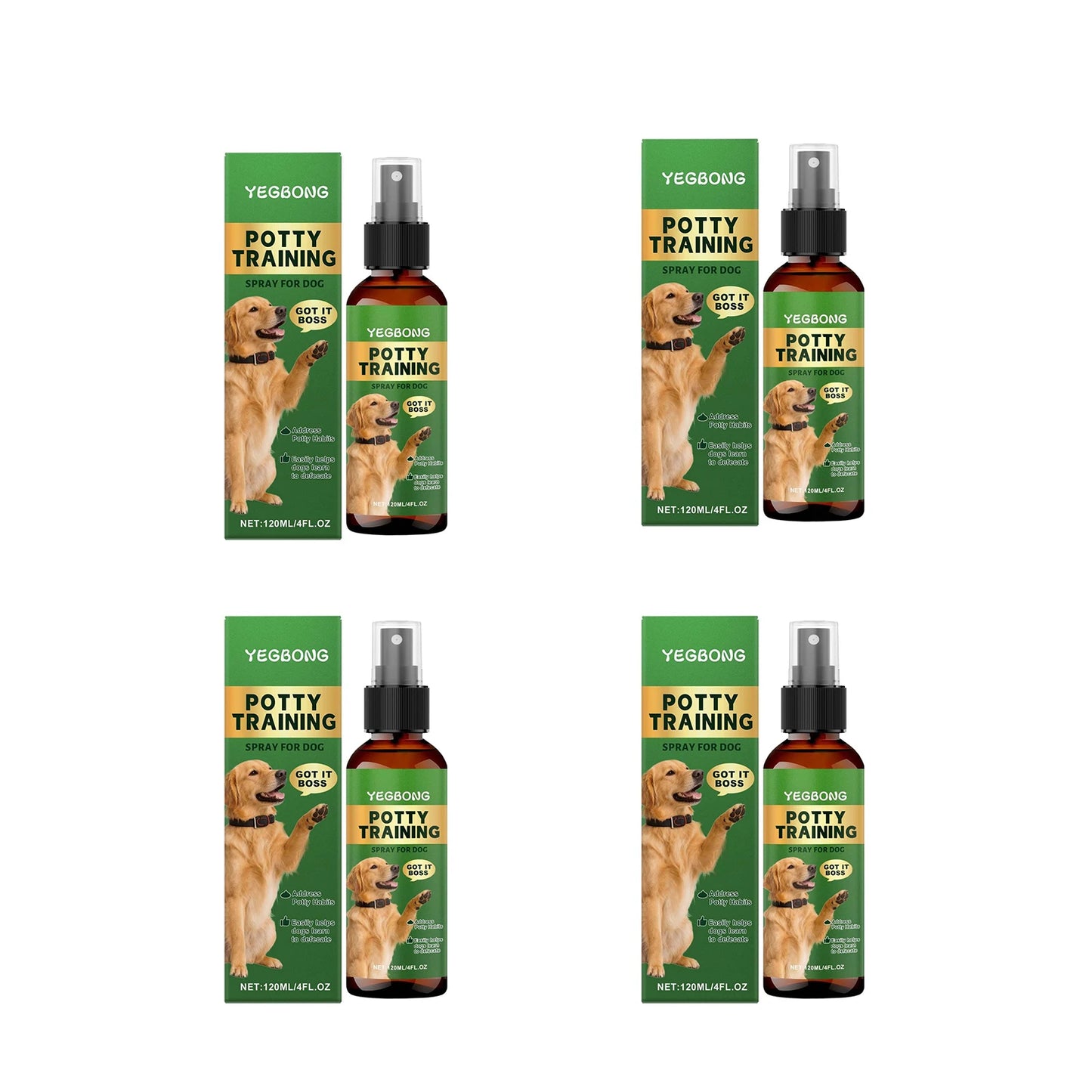 Pet Toilet Training Spray – Dog & Cat Potty Attractant 120ml