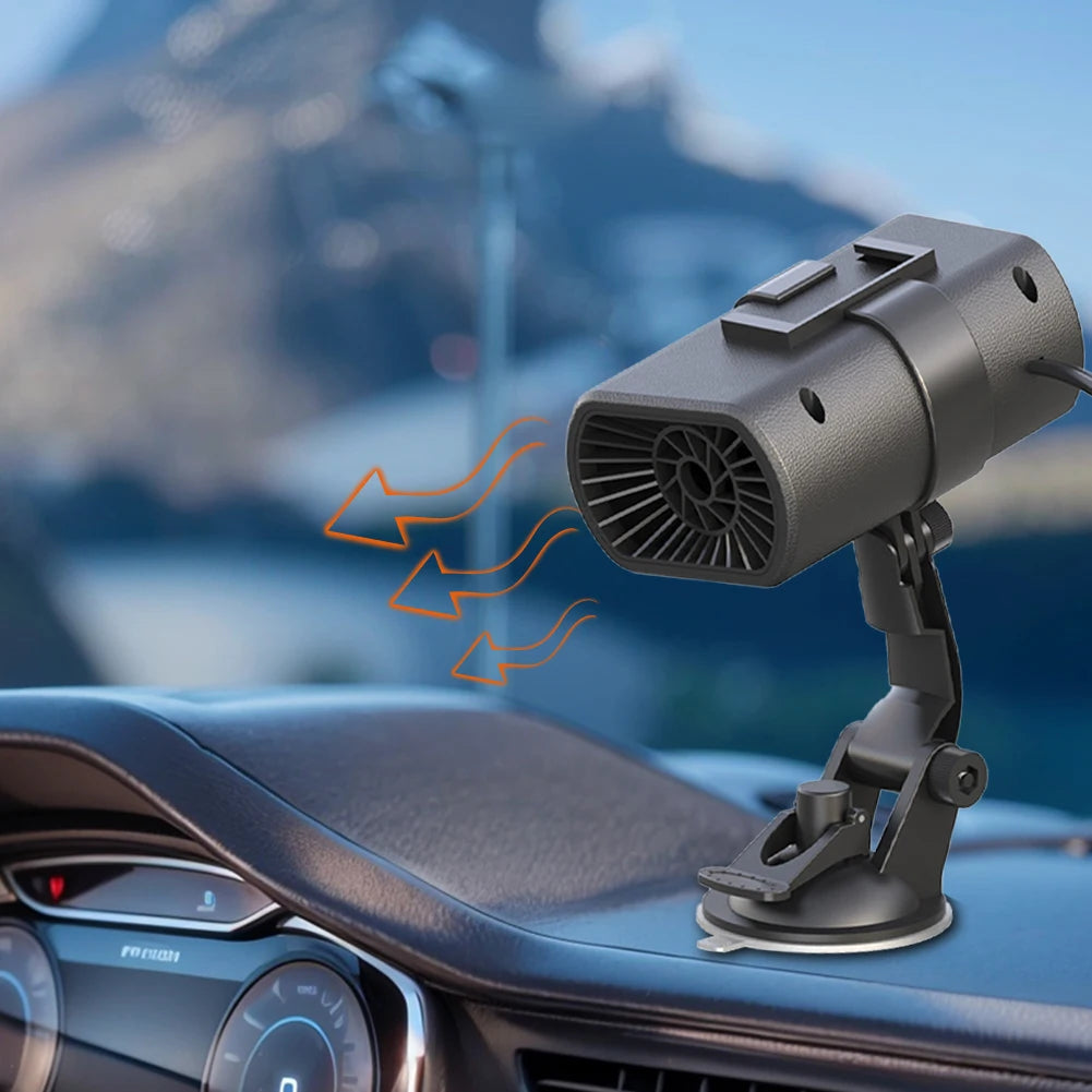 12V 150W Car Heater & Windshield Defroster – Universal Fit