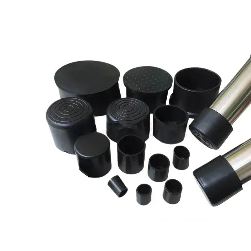 PVC Round Furniture Leg Caps – Anti-Skid Floor Protectors