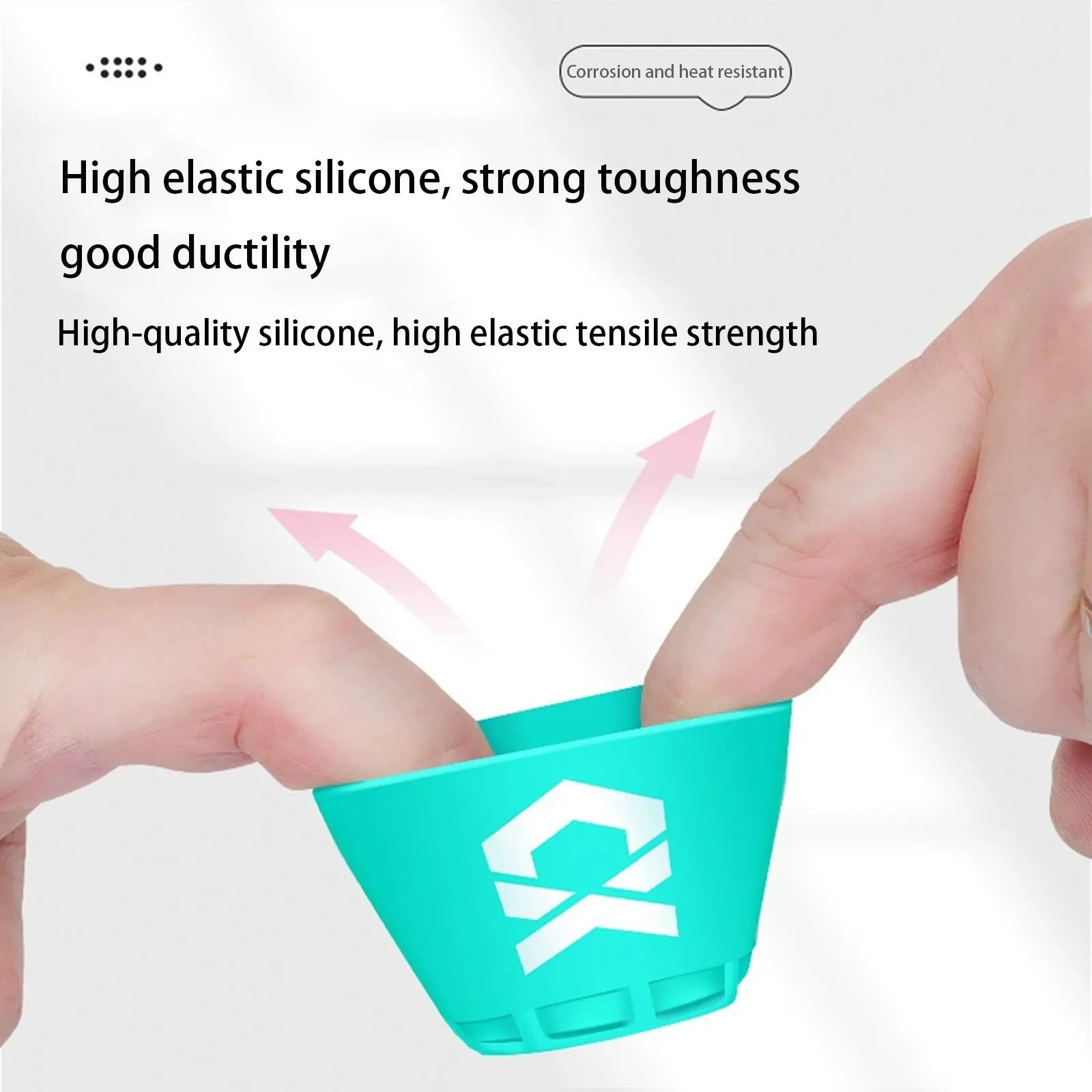 New Rod Back Block Silicone Protective Cover Fishing Rod Handle Protective Case Cover Block Non-slip Fishing Tackle Accessories Peaceful Pleasures Health and Wellness