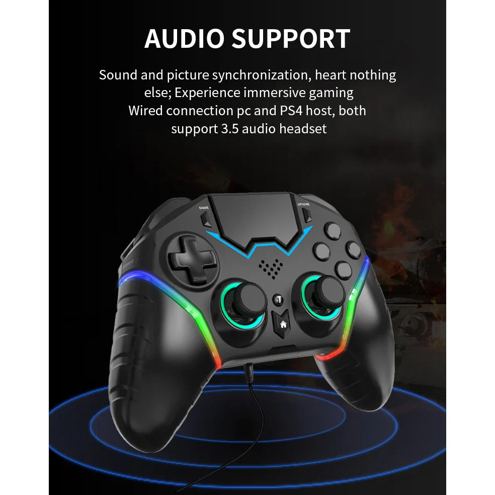 AyeBeau Wireless Gamepad for PS4, PS3, PC & Android | Bluetooth