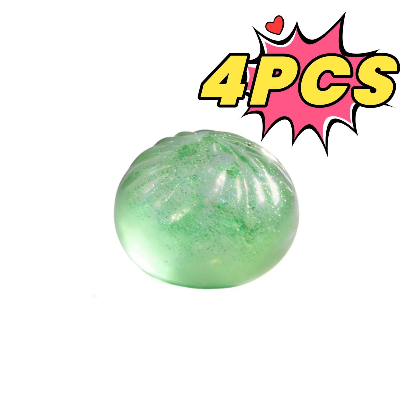 Bread Shaped Squeeze Stress Ball – 4 Colors | Kids & Adults