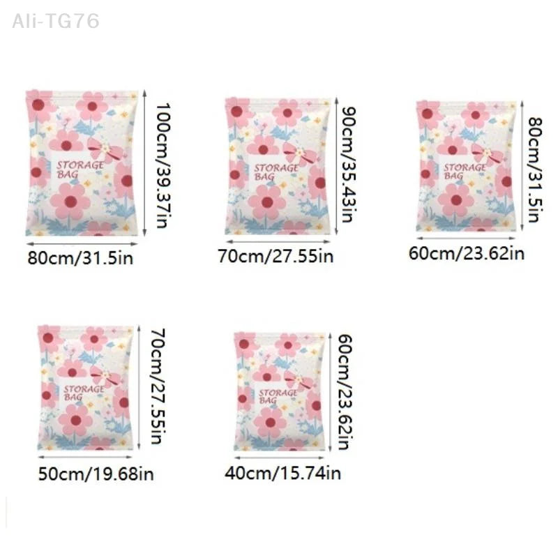 Vacuum Storage Bags – Space Saver for Comforters & Travel