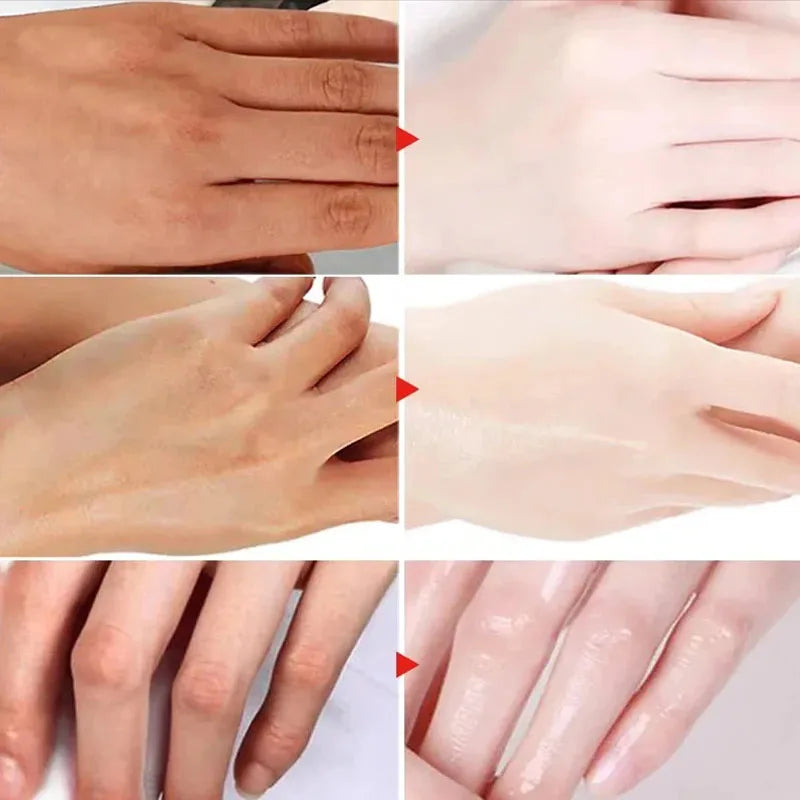Wrinkle Removal Hand Cream Skin Soften Nourish Anti Drying Cracked Fade Fine Lines Whitening Moisturiz Repair Skin Care Products Peaceful Pleasures Health and Wellness