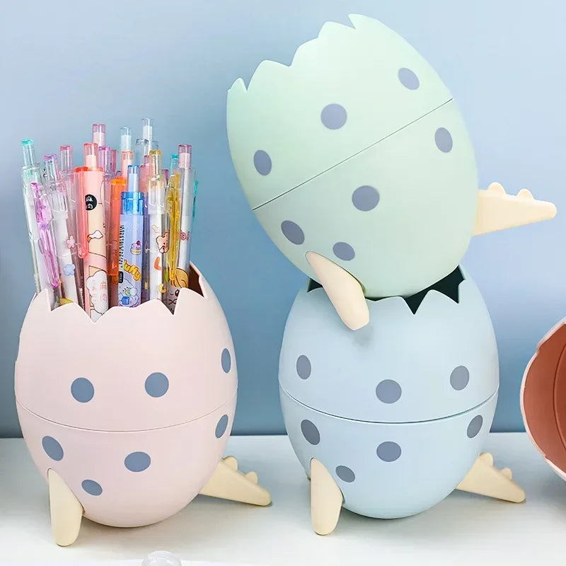 Dinosaur Egg Pen Holder Desk Organizer | Kids Gift Novelty Pen Holder Peaceful Pleasures Health and Wellness