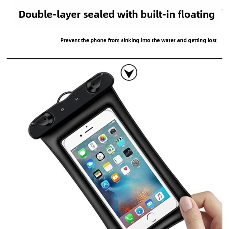 mobile phone bag waterproof phone pouch for swimming bag smartphone pouch underwater phone case phone cover waterproof pack Peaceful Pleasures Health and Wellness