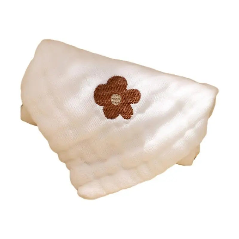 6-Layer Baby Towel | Soft Cotton Burp Cloth & Drool Bib