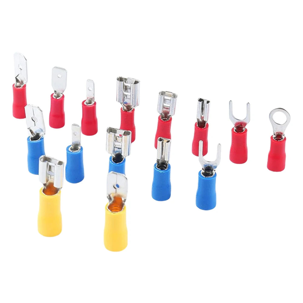 280pcs Insulated Crimp Terminal Connector Kit – 15 Types Electrical Connector Kit Peaceful Pleasures Health and Wellness