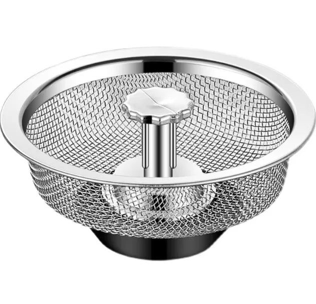 1PCS Kitchen Sink Filter Mesh Sewer Strainers Stainless Steel Bathroom Floor Drains Catcher Waste Drain Hole Filter Screen Peaceful Pleasures Health and Wellness style 2
