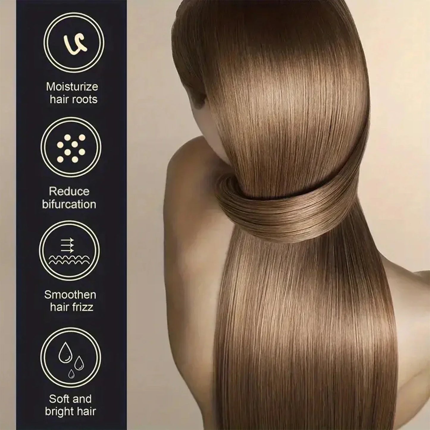 Keratin Leave-In Conditioner with Biotin & Collagen | Repairs Hair