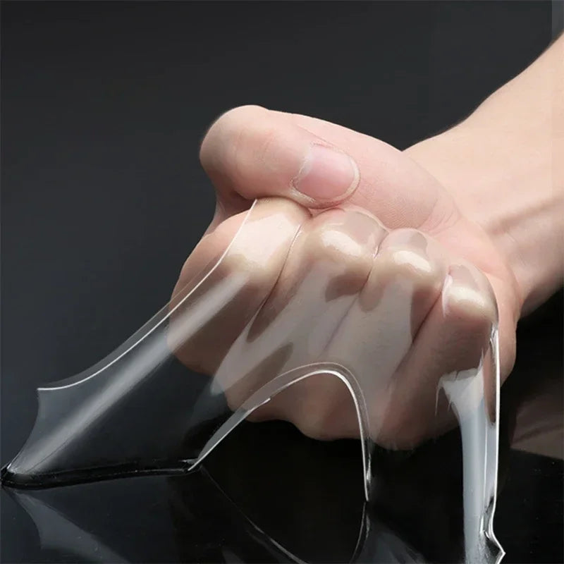 2mm Thick Super Strong Double-sided Nano Tape Has Strong Viscosity Transparent Traceless High Temperature Anti-slip Waterproof Peaceful Pleasures Health and Wellness