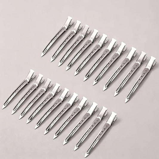 Professional Metal Hair Sectioning Clips | Salon & Extension Hair Sectioning Clips Peaceful Pleasures Health and Wellness 20pcs