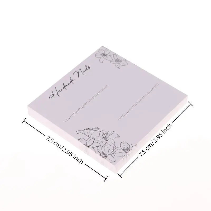 20 Sheets Press On Nail Bottom Butterfly Cardboard Photo Prop Handmade False Nail Art Tips Display Show Card Manicure Tools Peaceful Pleasures Health and Wellness