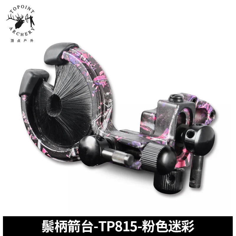 TP831 TP815 Archery Micro Adjustable Brush Hostage Arrow Rest
