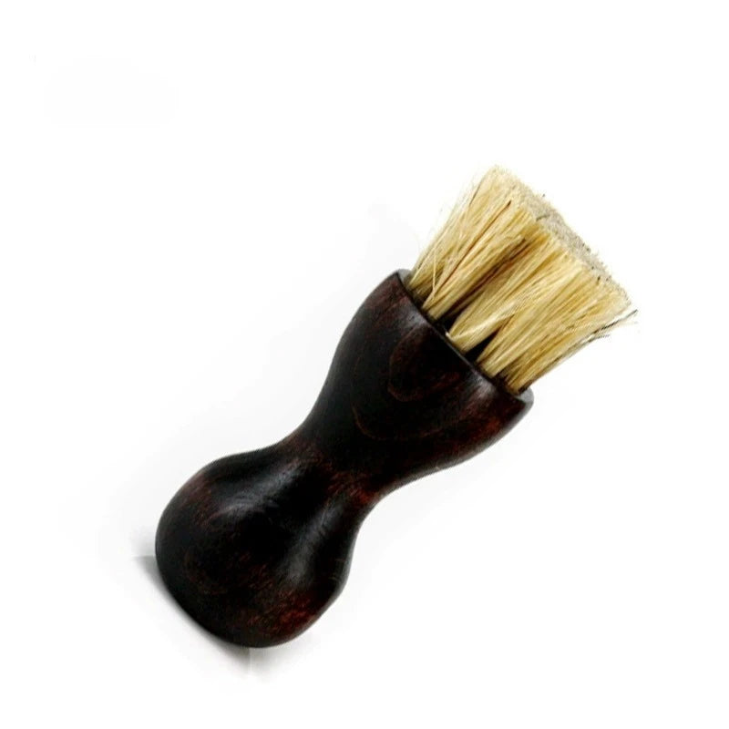 Gourd Shoe Brush – Beech Wood Handle & Pig Bristles