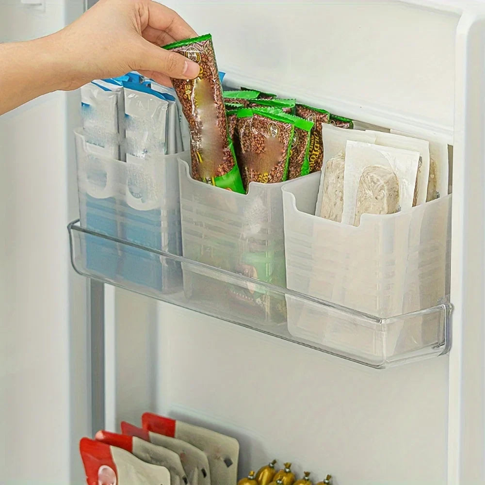 5-Piece Fridge Side Door Organizer Storage Bins | Kitchen