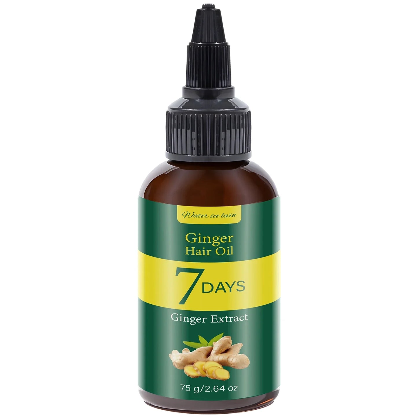 Ginger Hair Oil with Biotin & Keratin – 7-Day Smooth Hair