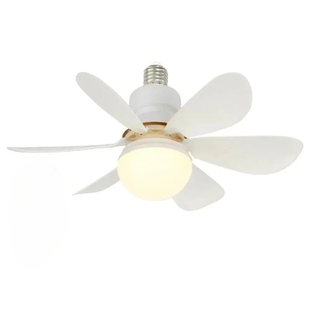 E27 LED 30W Ceiling Fan Light with Remote Control & Dimmer