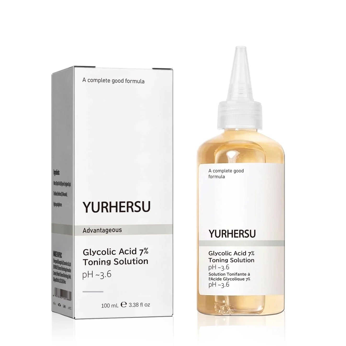 Glycolic Acid Brightening Toner – Deep Cleanse & Glow | 100ml