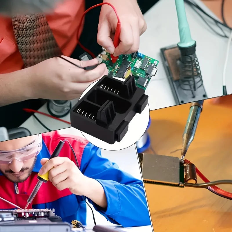 1pc Professional Wire Soldering Clamp - Spring-Loaded, Lightweight & Adjustable Soldering Station, Ideal for Electronics Repair Peaceful Pleasures Health and Wellness