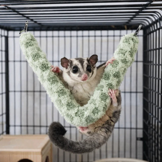 Chew-Resistant Bird & Hamster Hanging Swing Climbing Rope Toy Bird Swing Toy Peaceful Pleasures Health and Wellness