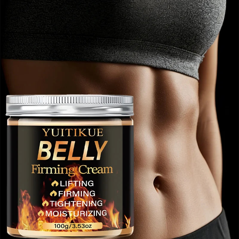 Yuitikue Belly Firming Cream, 100g Lifting Tightening Moisturizing Cream for Belly Firming & Skin Toning Peaceful Pleasures Health and Wellness