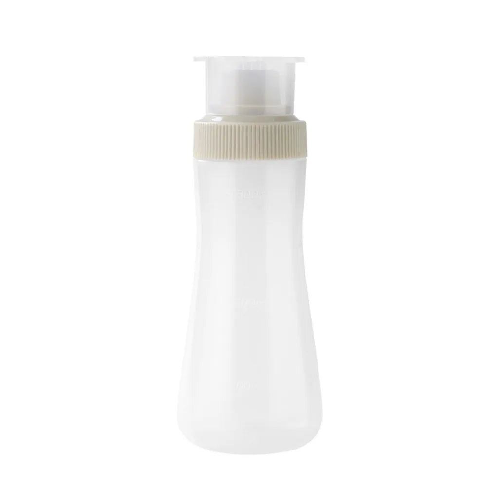 New 250/350ML Seasoning Bottle with Scale Moisture-proof BBQ Powder Bottle Clear Pepper Spice Jar Kitchen Tools Peaceful Pleasures Health and Wellness White-350ML