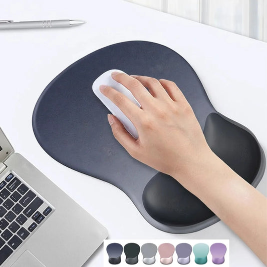Ergonomic Wrist Rest Mouse Pad Comfortable Wrist Rest Support Mouse Pad Pain Relief Non Slip Gaming Mouse Pad for Computer Peaceful Pleasures Health and Wellness