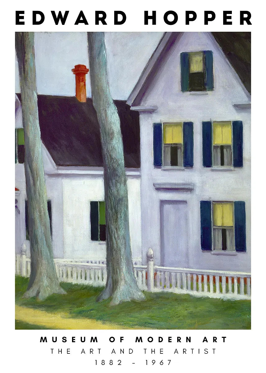 Edward Hopper Museum Exhibition Abstract Posters and Prints Canvas Painting Wall Art Picture for Living Room Home Decor Cuadros Peaceful Pleasures Health and Wellness
